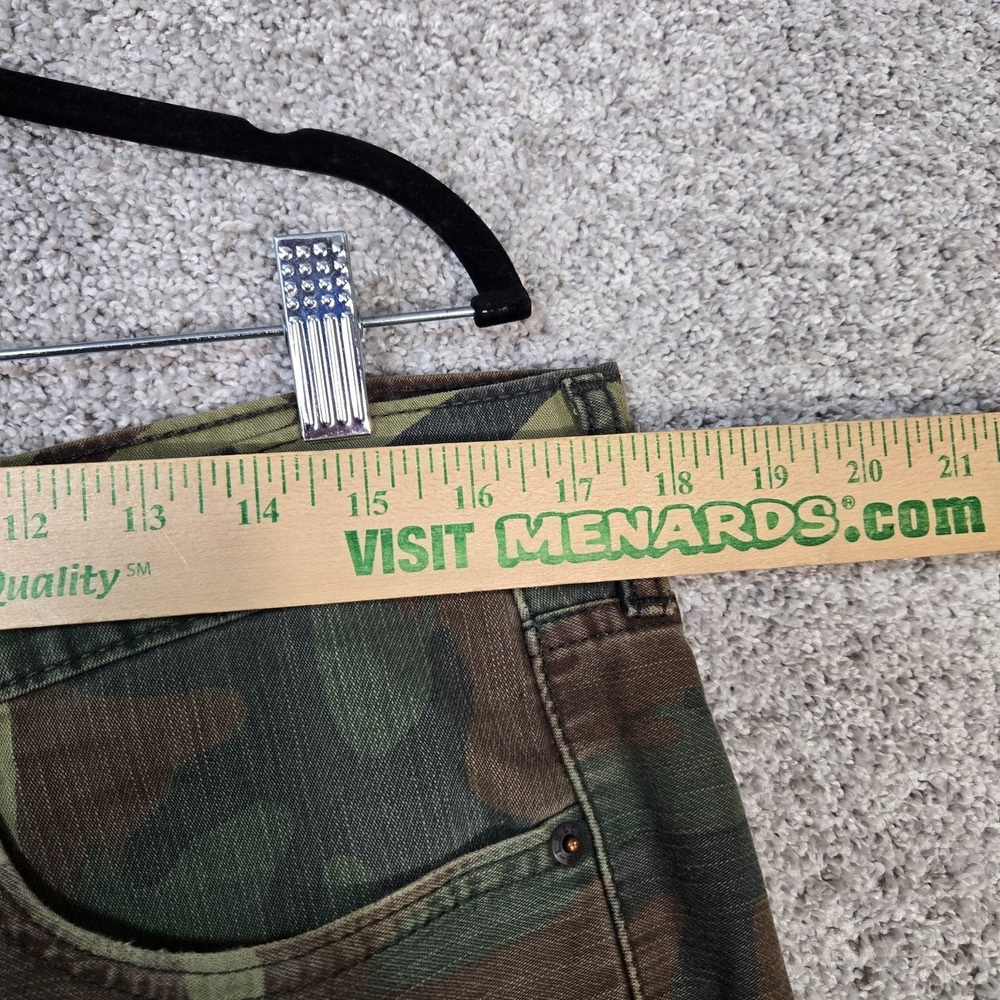 Levis 541 Jeans Mens 35x30 Green woodland Camo Athletic Tapered 5 pocket pants - Picture 5 of 11